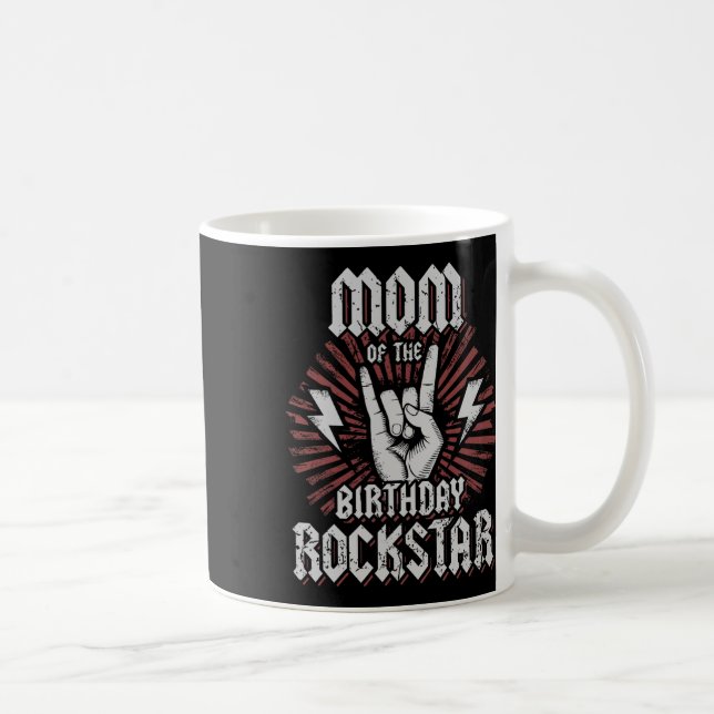 Mamma till födelsedagsrockstjärnan Matchande Rocke Kaffemugg (Höger)