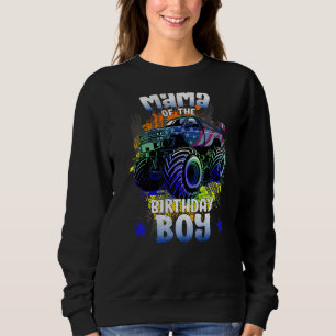 Mamma till födelsedagstorgonster Lastbil födelseda T Shirt