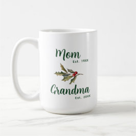 Mamma till Grandma jul Helgdag Anpassningsbar Keep Kaffemugg