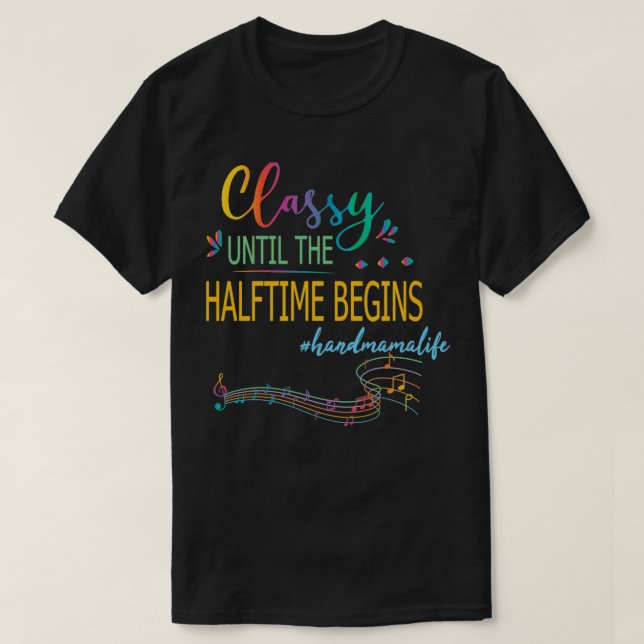 Mamma till Marching Band Mamma Marching Band till T Shirt (Design framsida)