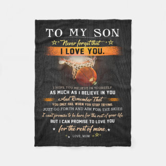 Mamma till min son................................ fleecefilt