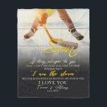 Mamma till min son Gift, son Birthday Gift Idea Fleecefilt<br><div class="desc">Mamma till min son Gift,  son Birthday Gift Idea</div>