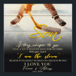 Mamma till min son Gift, son Birthday Gift Idea Poster<br><div class="desc">Mamma till min son Gift,  son Birthday Gift Idea</div>