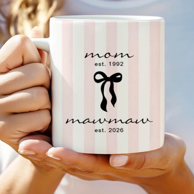 Mamma till Mormor Est Mugg med slinga (Skapare uppladdad)