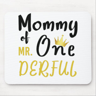 Mamma till Oanbudsful 1st One-Derful T-Shirt Musmatta