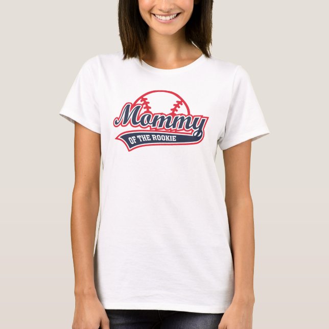 Mamma till Rookie Parent Party T Shirt (Framsida)