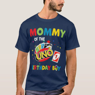 Mamma till Uno Birthday Boy Uno Birthday Boy gi T Shirt