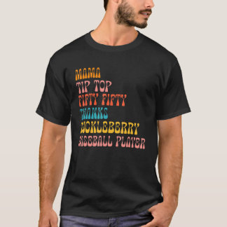 Mamma Tip Top 50 Tack Huckleberry Baseball Pla T Shirt
