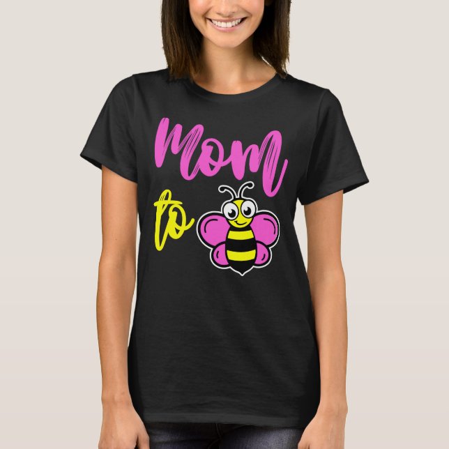 Mamma to be Cute T Shirt (Framsida)