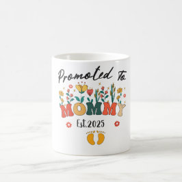 Mamma-to-Be-est. 2025: New Mor's Keepsaké Kaffemugg