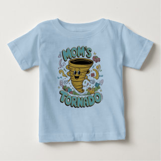 "Mamma tornado" Baby T T Shirt