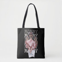 Mamma Tote Bag-Mor och döttrar - identifiering