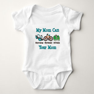 Mamma Triathlon Infant Creeper T-shirt