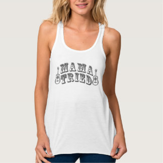 Mamma Tried Racerback Tanktop - Music Festival Linne Med Racerback