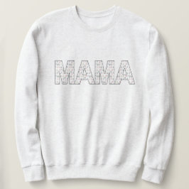 Mamma tröjor lång ärmad tröja
