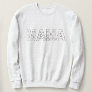 Mamma tröjor lång ärmad tröja