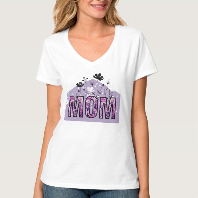 Mamma tshirt t shirt (Framsida)