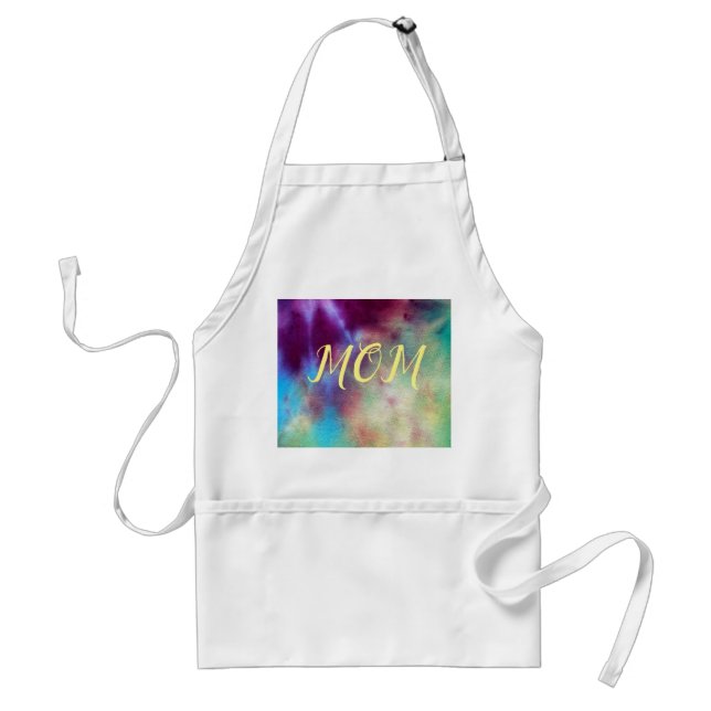 Mamma / Tye Dye #11 Apron Förkläde (Framsidan)