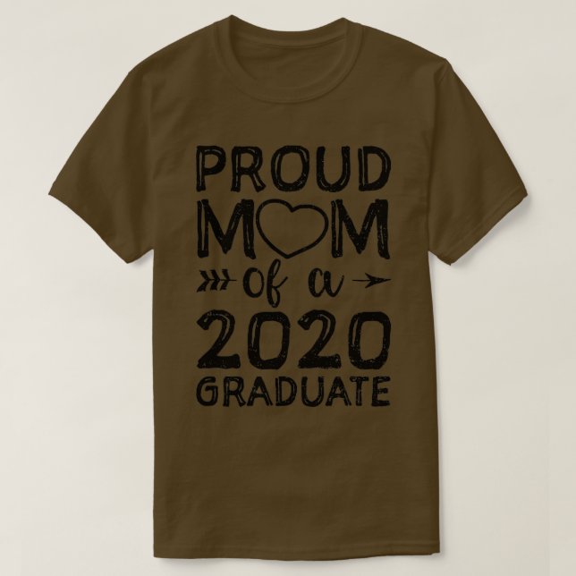 Mamma under 2020 Student Student T Shirt (Design framsida)