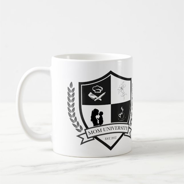 Mamma Universiteten EST. 2022 Kaffemugg (Vänster)