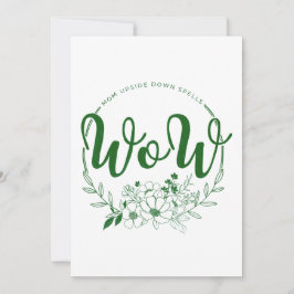 MAMMA upp och ner på spådomarnas WOW! Julkort