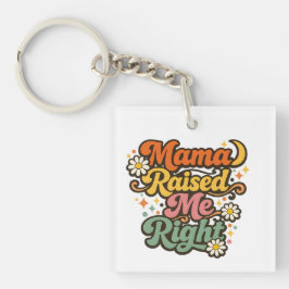 Mamma Uppfostrade Mig Rätt – Retro Groovy Typograf