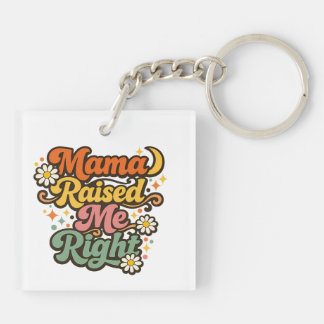 Mamma Uppfostrade Mig Rätt – Retro Groovy Typograf