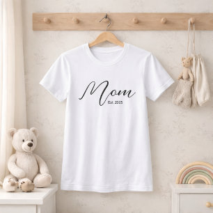 Mamma Upprättade Ny Mamma Present T-Shirt