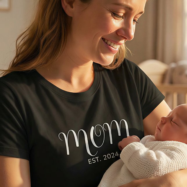 Mamma Upprättade Ny Mamma Present T-Shirt (Skapare uppladdad)