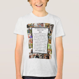 Mamma uppskattning | Mors dag 22 Fotokollage T Shirt