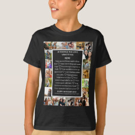 Mamma uppskattning | Mors dag 22 Fotokollage T Shirt