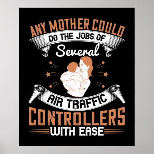 Mamma - Upptagen som flygledare Poster