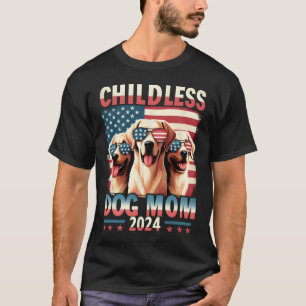 Mamma utan Hund 2024 Kamala Harris Hund älskare T Shirt