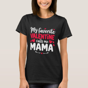 Mamma Valentine Söt Romantisk Alla Hjärtans Dag Pa T Shirt