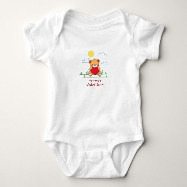 Mamma Valentine T Shirt (Framsida)