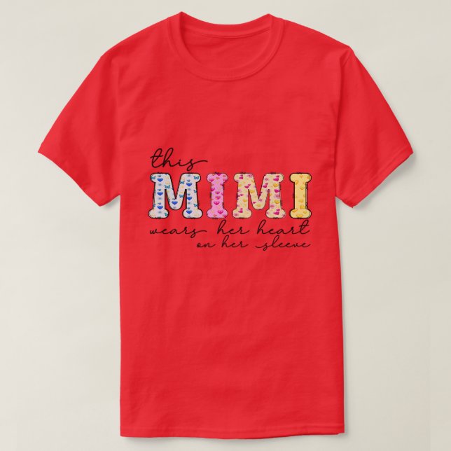 Mamma Valentines day 12 T Shirt (Design framsida)