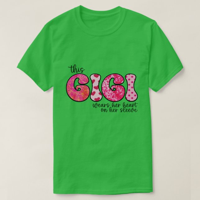 Mamma Valentines day 18 T Shirt (Design framsida)