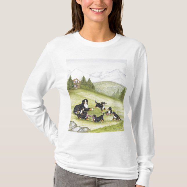 Mamma & valper t-shirt (Framsida)