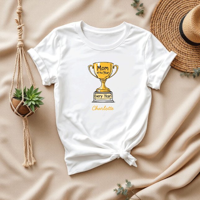Mamma varje år | Bästa Mamma någonsin T Shirt (Skapare uppladdad)