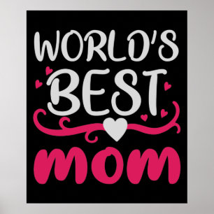 Mamma - Världens Bästa Mamma Poster