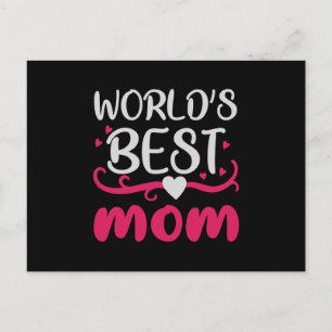 Mamma - Världens Bästa Mamma Vykort