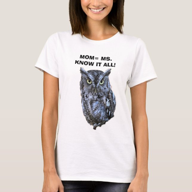 MAMMA VET ALLT  T SHIRT (Framsida)