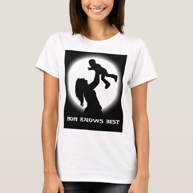 Mamma vet bäst t shirt (Framsida)