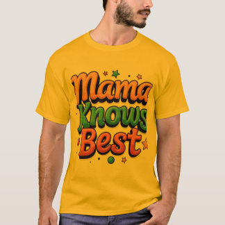 mamma vet bäst t shirt