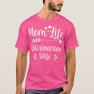 Mamma (veterinär) Maka till kvinnor (Doktor) Mo T Shirt