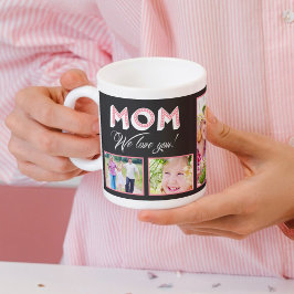 Mamma Vi Kärlek er! Anpassningsbar Photo Mugg