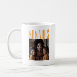 Mamma-vibbar anpassad bild kaffemugg