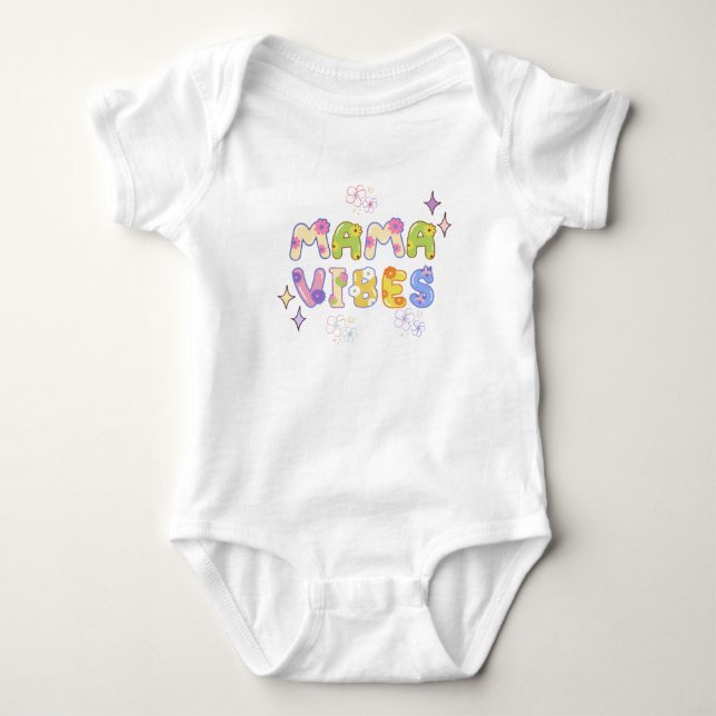 Mamma vibbar t-shirt  (Framsida)
