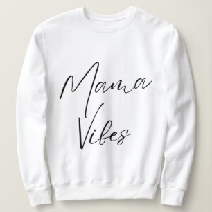 mamma vibes feminininstyrka, utstrålande mamma mor t shirt