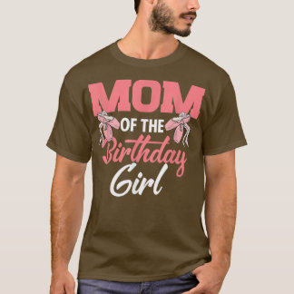 Mamma vid födelsedagsflickan Ballerina Bday Party T Shirt